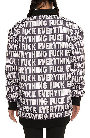FE oversized Bomber Jacket