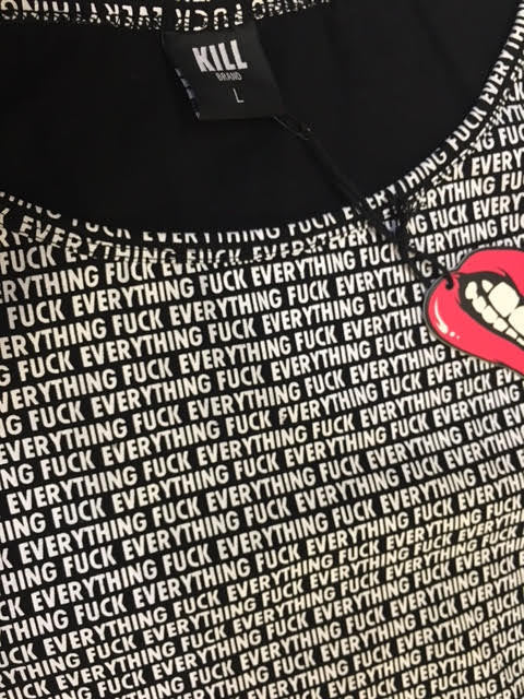 FUCK EVERYTHING CROP TOP