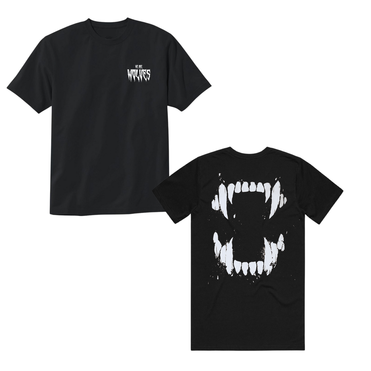 We Are Wolves Fangs Tee